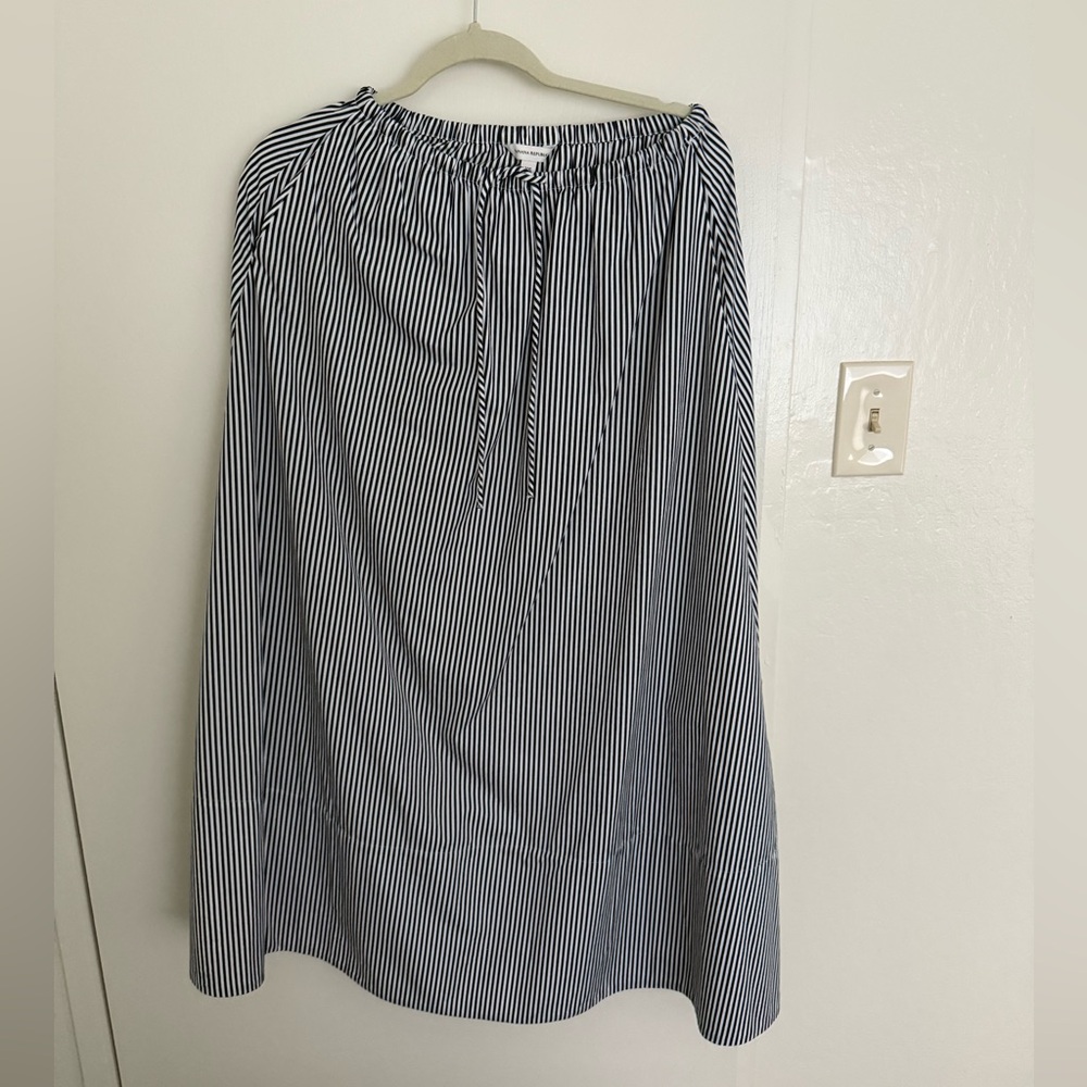 Banana Republic Black and White Maxi Skirt